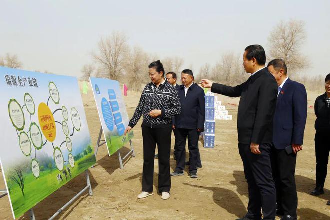 万瑞和生态智慧牧场建设项目”奠基仪式在和静县乌拉斯台农场举行(图9)