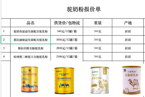 3.15驼奶粉掺假调查：含量可定制、宣称能“抗癌”(图3)
